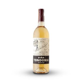El vino blanco Viña Tondonia Reserva es de los mejores vinos para probar en navidad y durante el invierno: es complejo, ancho en boca e intenso.